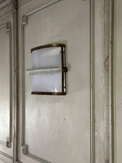 Pair Of Murano Glass Venetian Sconces Circa 1950