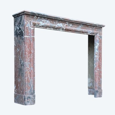 Kamin Im Stil Louis XIV Aus Marmor De Rance, Um 1880