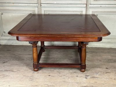 Pair Of Mahogany Library Tables, circa 1880