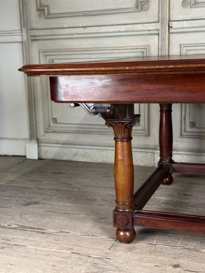 Pair Of Mahogany Library Tables, circa 1880