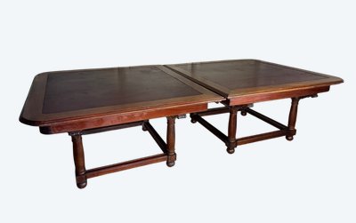 Pair Of Mahogany Library Tables, circa 1880