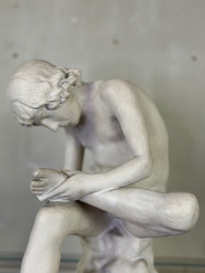 Spinario, calco in gesso di epoca antica, circa 1900