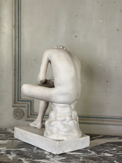 Spinario, calco in gesso di epoca antica, circa 1900