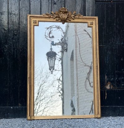 Specchio in legno dorato stile Luigi XVI Circa 1880