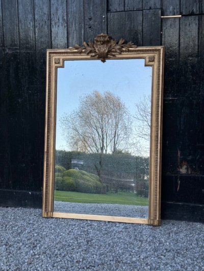 Specchio in legno dorato stile Luigi XVI Circa 1880