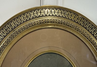 PAIRE DE GRANDS CADRES EPOQUE NAPOLEON III AVEC LES PASSES PARTOUT ET VITRES