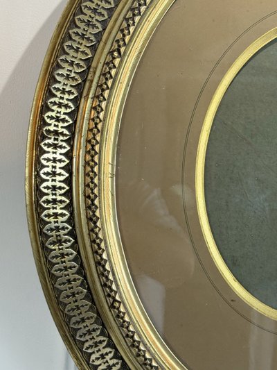 PAIRE DE GRANDS CADRES EPOQUE NAPOLEON III AVEC LES PASSES PARTOUT ET VITRES