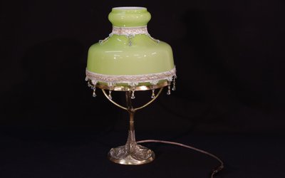 Lampada Art Déco di Leleu