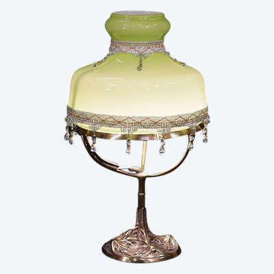 Lampada Art Déco di Leleu