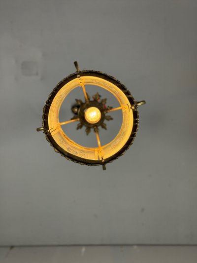 Napoleon III Style Bronze Lantern Circa 1900