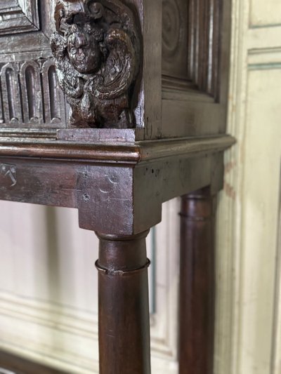 Renaissance credenza, Dressoir-cabinet, Netherlands, 17th century