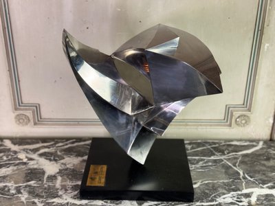 Scultura in acciaio, Janos Maróti, Ungheria, 1984