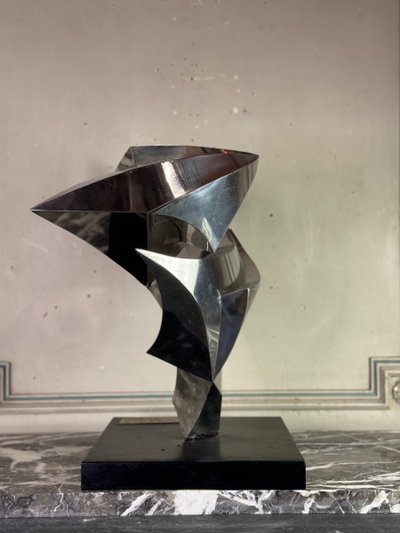 Scultura in acciaio, Janos Maróti, Ungheria, 1984