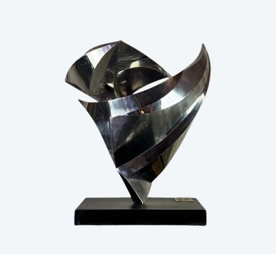 Scultura in acciaio, Janos Maróti, Ungheria, 1984