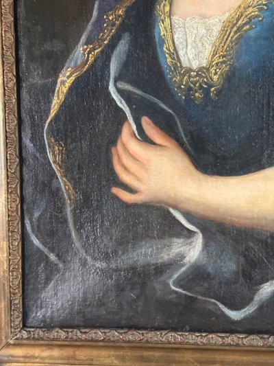 Portrait of a Lady of Quality, Oil on Canvas, 18th Century