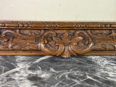 Cadre Regence En Chêne Sculpté, XVIIIème Siècle