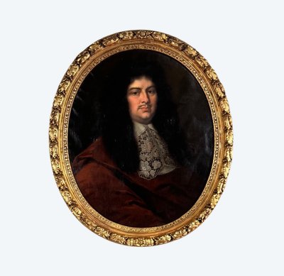 Portrait of a Gentleman, Oil on Canvas, Early 18th Century