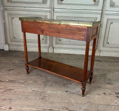 Console En Acajou Louis XVI, XVIIIème siècle