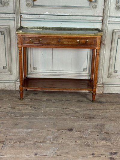Console En Acajou Louis XVI, XVIIIème siècle