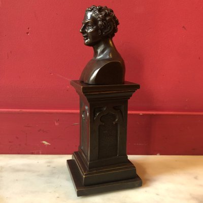 Busto di fauno, metà del XIX secolo