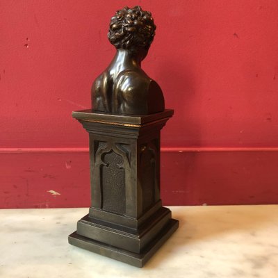 Busto di fauno, metà del XIX secolo