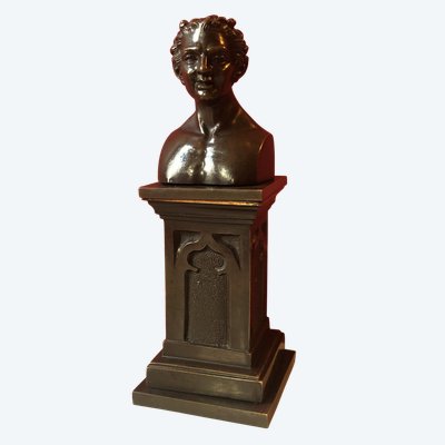 Busto di fauno, metà del XIX secolo