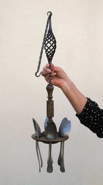 Porte-cuillères. Art populaire XIXe.