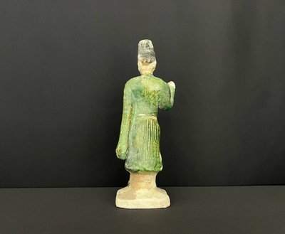 Glazed terracotta statuette – Ming style, China, 19th century