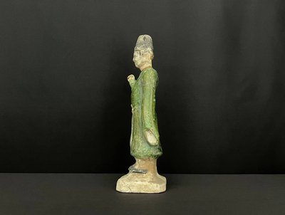 Glazed terracotta statuette – Ming style, China, 19th century