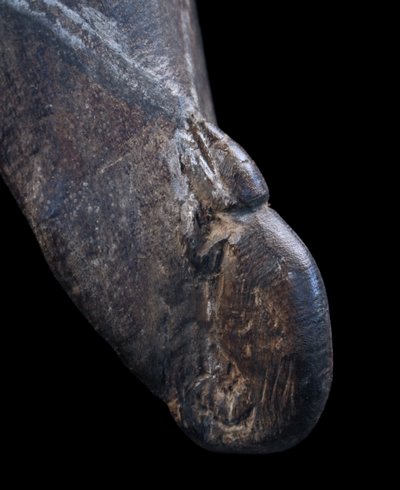 Maschera antizanzare, arte oceanica, prime arti, arte tribale, Papua Nuova Guinea, Oceania, 60 cm