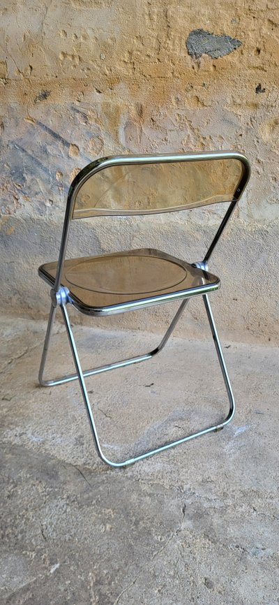 PLIA chair by Giancarlo Piretti for Castelli Italy 1970s 