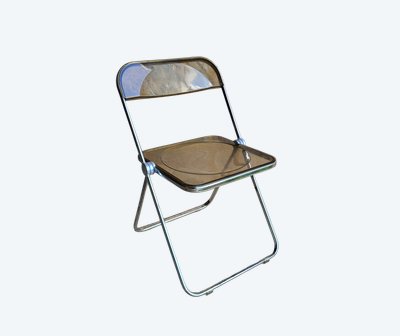 PLIA chair by Giancarlo Piretti for Castelli Italy 1970s 