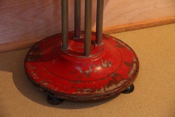 Console Design, Contemporary Creation, Legs From Weighing Equipment