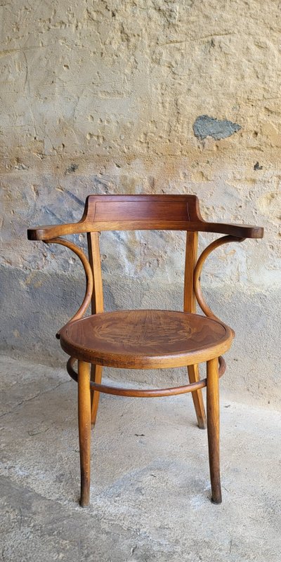 Fauteuil Art Nouveau Horgen Glarus / Glaris 