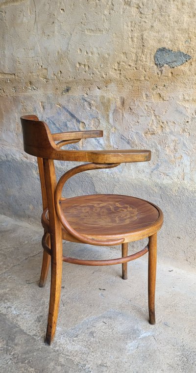 Fauteuil Art Nouveau Horgen Glarus / Glaris 