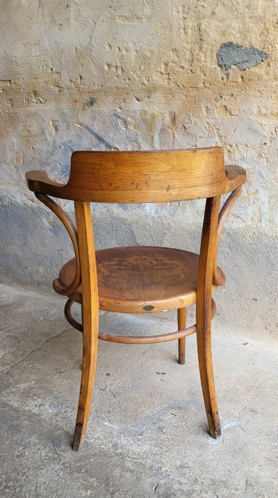 Fauteuil Art Nouveau Horgen Glarus / Glaris 