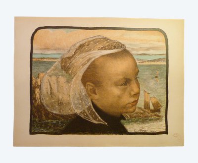 Bretagne, 1897, par Emile Wery