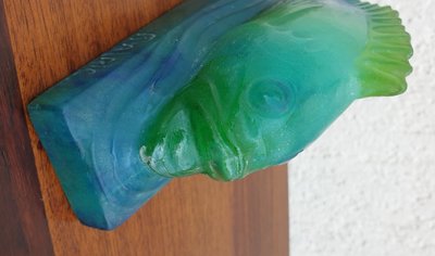 Amalric  Walter Nancy, Poisson En Pâte De Verre, Début XXème Siècle