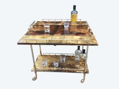 Rolling trolley by Aldo Tura