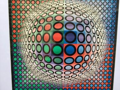 Héliogravure Vasarely 
