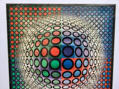 Héliogravure Vasarely 