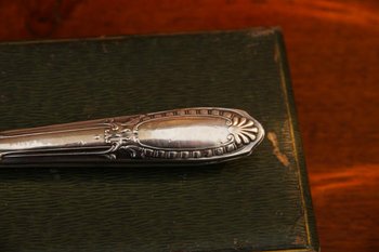 Pelle à gâteau en vermeil et argent d'époque XIXe siècle
