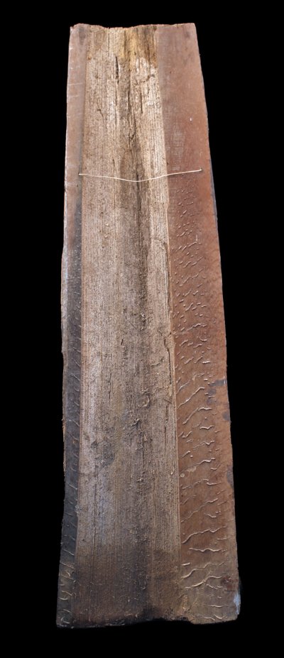 Bemalte Rinde, Ozeanische Kunst, Erste Kunst, Stammeskunst, Gemälde, Ozeanien, Pangal, 117 cm