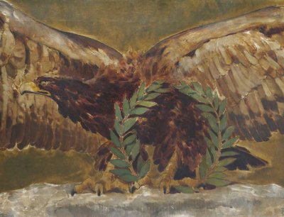 Henri DELUERMOZ 1876-1943 Kaiseradler, Gemälde, 1909, Kaiserreich, Napoleon, Tiere, Vogel