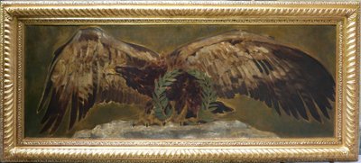 Henri DELUERMOZ 1876-1943 Kaiseradler, Gemälde, 1909, Kaiserreich, Napoleon, Tiere, Vogel