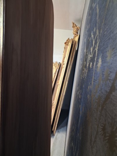 Specchio a frontone Luigi Filippo 187 x 99