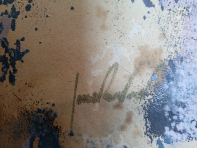 Jean pierre TOURNIE Abstract composition.