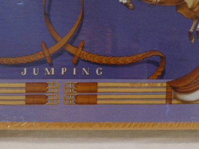 HERMES Paris RARE Grand Puzzle Collection de 4000 pieces en bois "JUMPING"
