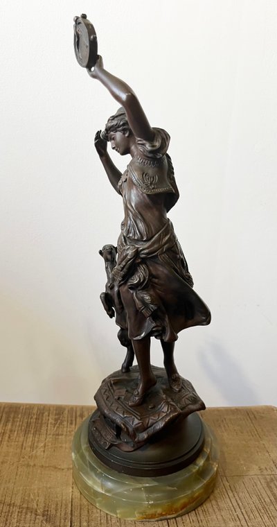 Esmeralda, bronzo di Gaudez, XIX secolo