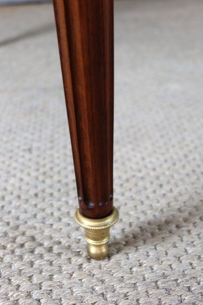 Bureau double face style Louis XVI